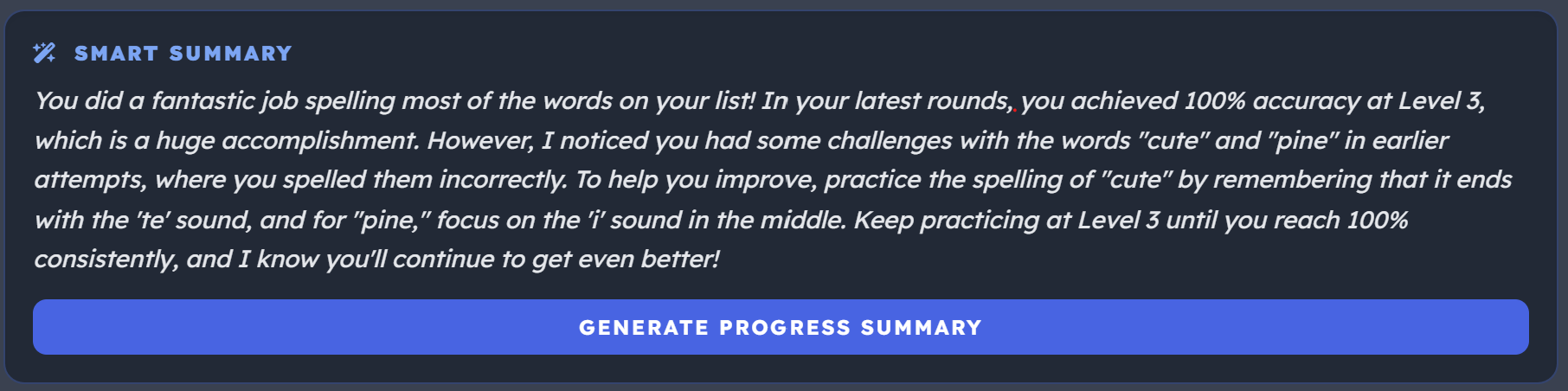 Smart Summary